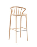 H-9820 Sudoko Bentwood Stool