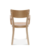 Solid B-9449 Bentwood Armchair